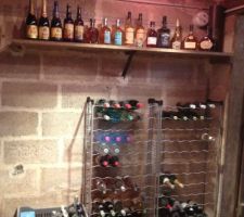 Mise en place de la cave
