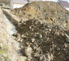 J 22 Le fossé de drainage dans l'autre sens