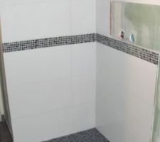 Douche &agrave; l'italienne