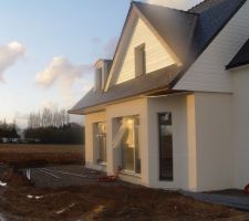 Terrassement pour terrasse ext