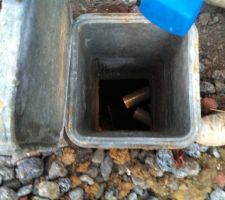 Puit d'infiltration 5 m de profondeur