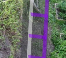 Emplacement du b&eacute;ton