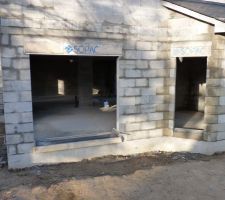 Photo de la r&eacute;alisation des seuils en b&eacute;ton n&deg;7