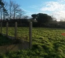 Entr&eacute;e du terrain plein nord