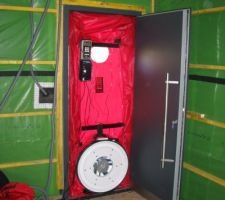 La blower door