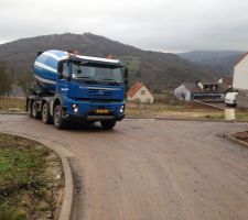 Départ du dernier camion