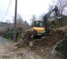 Acc&egrave;s chantier r&eacute;alis&eacute; par nos soins