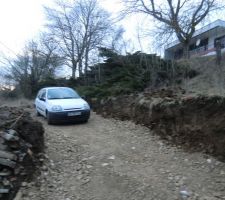 Accès chantier terminé!