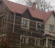 La bonne couleur de crépis : Terre sombre