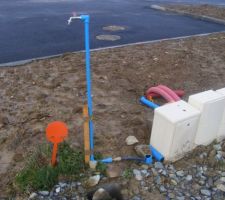 Le point d'eau est prêt. Il ne reste plus qu'à ouvrir le compteur.