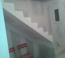 Escalier en cours