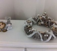 D&eacute;co Noel ext de l'entr&eacute;e