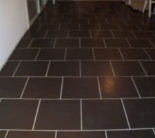 Carrelage de la salle