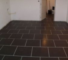 Carrelage de la cuisine
