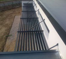 Vue du dessus du brise soleil