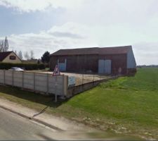 Avant d&eacute;molition de la grange...