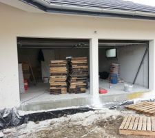 Arrivage du carrelage!