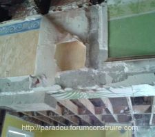 D&eacute;molition  porteur interm&eacute;diaire