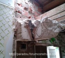 D&eacute;molition souche de chemin&eacute;e