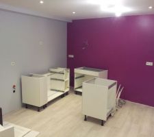 Debut du chantier cuisine