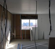 étage mur sud. Chambre