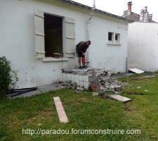 Demolition bac d&eacute;graisseur