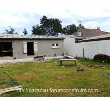 Vue de la façade AR