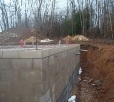 Pr&eacute;paration pour le plancher b&eacute;ton