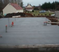 Plancher béton
