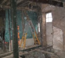 Suppression des murs porteurs du RDC