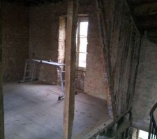 Démolition des murs en torchi plâtre