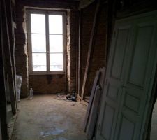 D&eacute;molition des murs en torchi   pl&acirc;tre