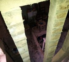 D&eacute;molition des murs en torchi   pl&acirc;tre