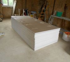 Les rails et montants du plaquiste pour le doublage