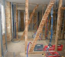 Le d&eacute;but de l\'ossature