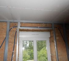 Le d&eacute;but de l'ossature