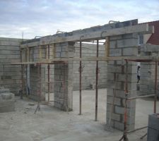 Encore les trois murs "piliers"