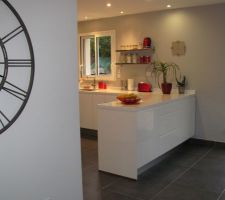 Finition definitive cuisine