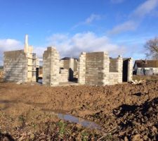 Plein sud sur la future terrasse !!!