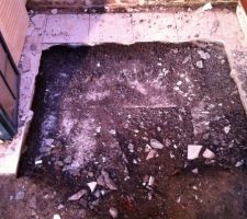 Chape de béton