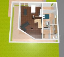Essai plan pour terrain au nord