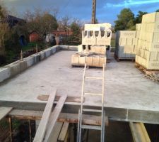 D&eacute;but d &eacute;l&eacute;vation de l &eacute;tage