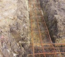Ferraillage angle