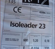 L'isolation du plancher bas...