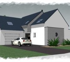 Vue 3D vue OUEST