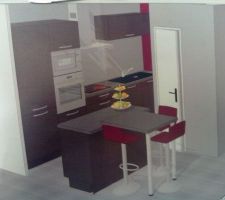 Plan 3D cuisine