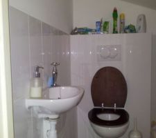 WC suspendu
