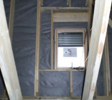 Le velux de la chambre de notre loulou