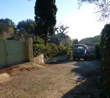 Arrivée du camion toupie