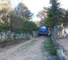 Arrivée du camion toupie